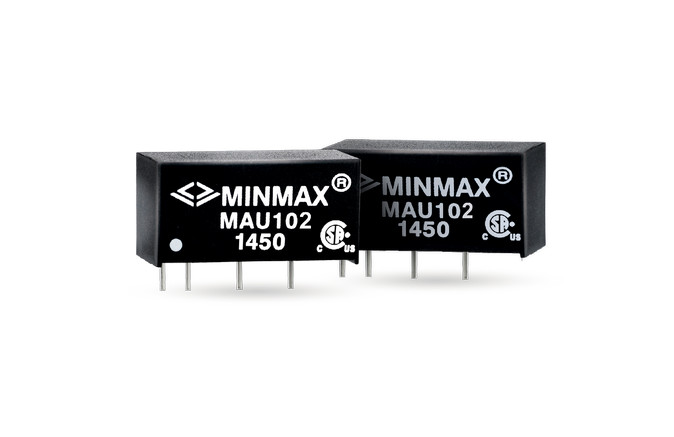 MAU100 Series 1W DC-DC Converters