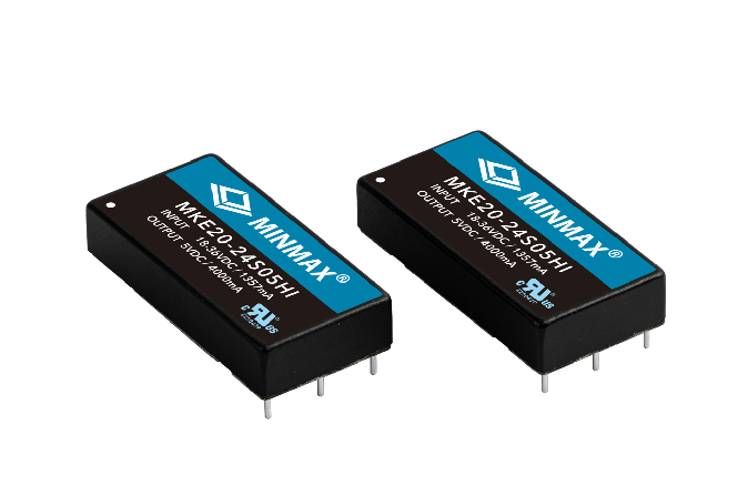 MKE20-HI Series 20W DC-DC Converters