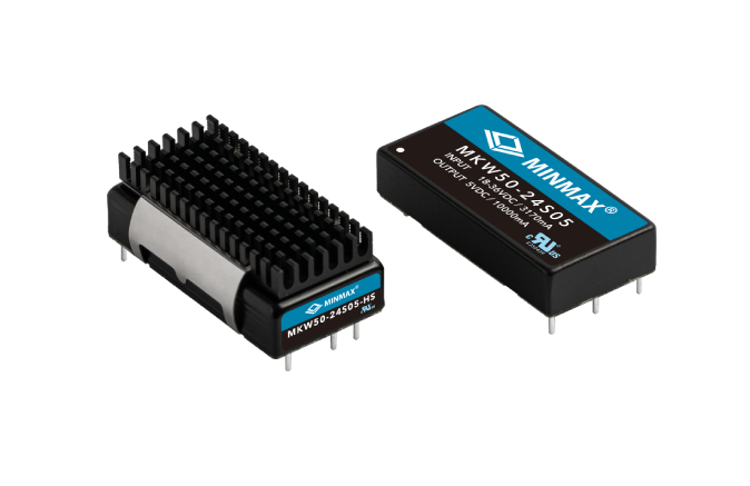 MKW50 Series 50W DC-DC Converters