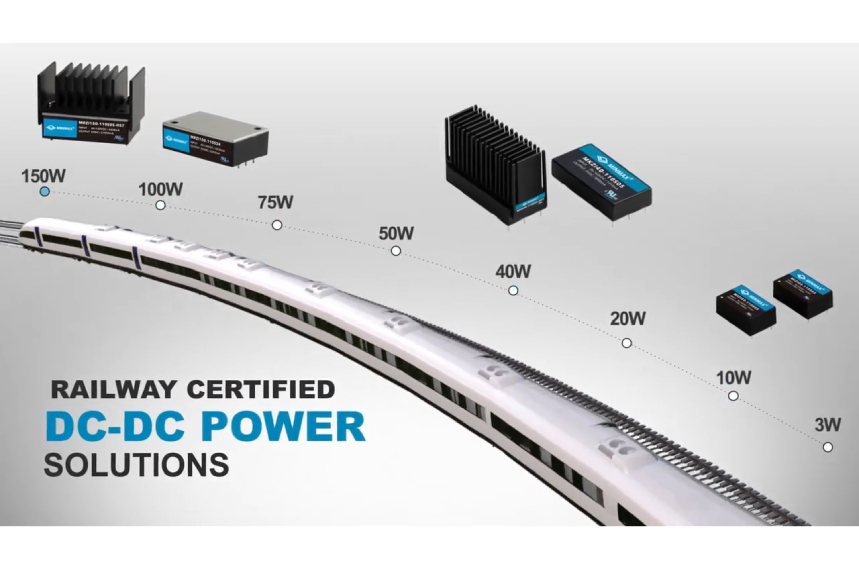 Railway Certified DC-DC Converter Family Video