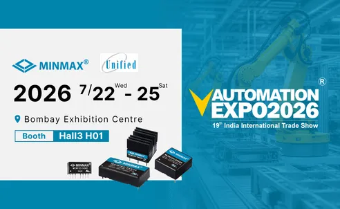 MINMAX at 2026 Mumbai Automation Expo | Visit us at Hall 3, Booth H01!